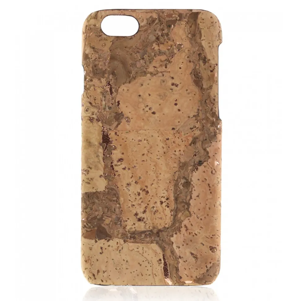 2 ME Style - Case Cork Travertino Rose Gold - iPhone 6Plus - Avvenice