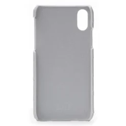 2 ME Style - Case Croco Gris Clair - iPhone XR - Crocodile Leather Cover - Avvenice