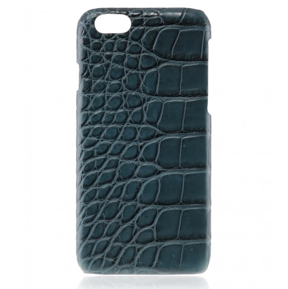2 ME Style - Case Croco Navy Blue - iPhone 6Plus - Avvenice