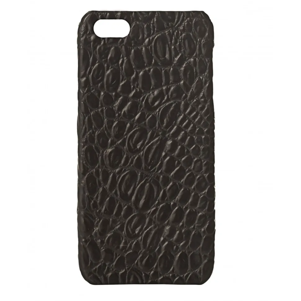 2 ME Style - Case Croco Print Black - iPhone 5/SE - Avvenice