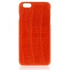 2 ME Style - Case Croco Tangerine - iPhone 8 / 7 - Leather Cover - Avvenice