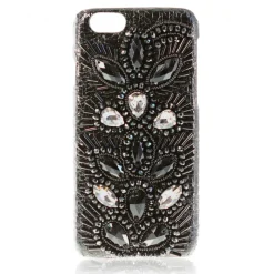 2 ME Style - Case Embroidery Black Drops - iPhone 6/6S - Avvenice