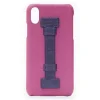 2 ME Style - Case Fingers Leather Fucsia / Croco Purple - iPhone XR - Crocodile Leather Cover - Avvenice
