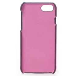 2 ME Style - Case Fingers Leather Fucsia / Croco Purple - iPhone 8 / 7 - Crocodile Leather Cover - Avvenice