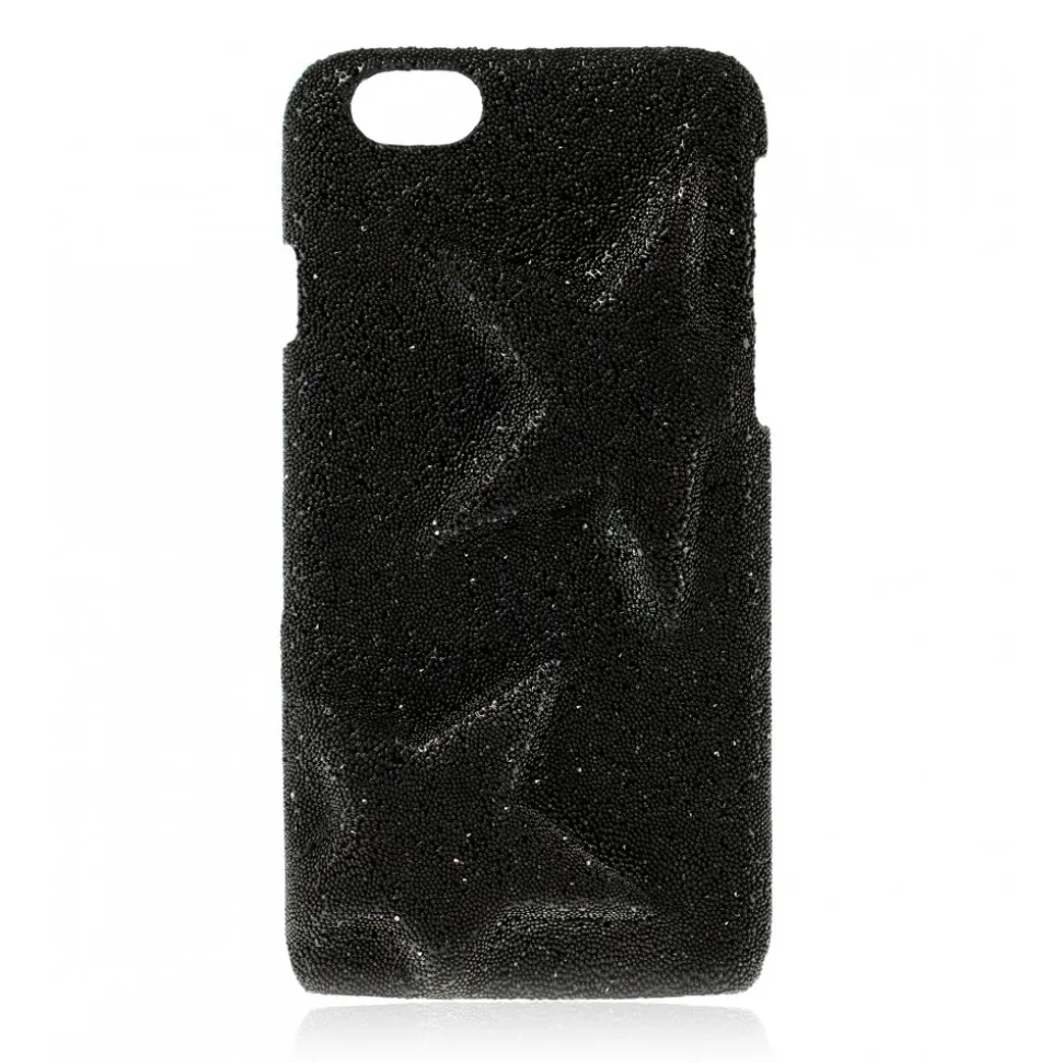 2 ME Style - Case Rebel Crystal Fabric Black Star - iPhone 8 Plus / 7 Plus - Crystal Cover - Avvenice