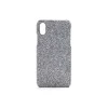 2 ME Style - Case Swarovski Crystal Fabric Silver Shadow - iPhone XR - Swarovski Crystal Cover - Avvenice