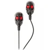 2 ME Style - Earphones In-Ear Black Skull & Swarovski Crystals - Avvenice