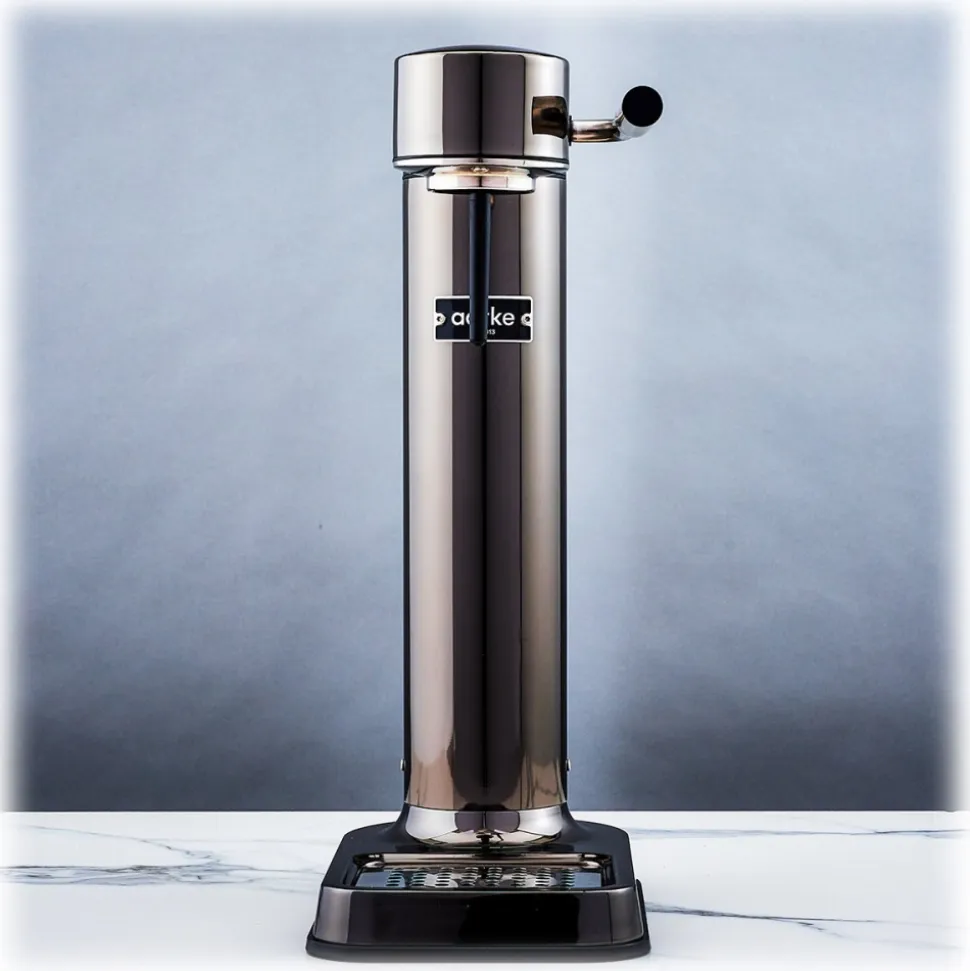 Aarke - Carbonator 3 - Aarke Sparkling Water Maker - Black Chrome - Smart Home - Sparkling Water Maker - Avvenice