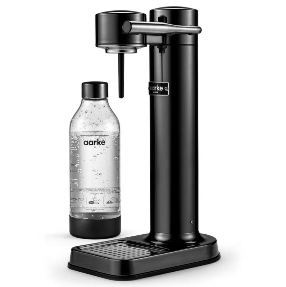 Aarke - Carbonator 3 - Aarke Sparkling Water Maker - Black Chrome - Smart Home - Sparkling Water Maker - Avvenice