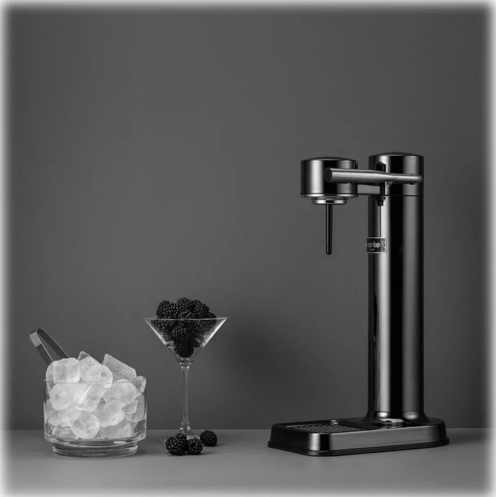 Aarke - Carbonator 3 - Aarke Sparkling Water Maker - Black Chrome - Smart Home - Sparkling Water Maker - Avvenice
