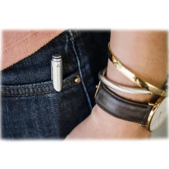 Adonit - Adonit Mini 3 Fine Point Precision Stylus for Touchscreen Devices - Silver - Touch Pen - Classic - Avvenice