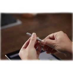 Adonit - Adonit Switch Ink 2-in-1 Stylus Pen for iPad, iPhone, Android - Silver - Touch Pen - Classic - Avvenice