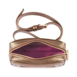 Aleksandra Badura - Camera Belt Bag - Goatskin Belt Bag - Bronze - Luxury High Quality Leather Bag - Avvenice