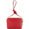 Aleksandra Badura - Camera Bag - Goatskin Mini Bag - Red - Luxury High Quality Leather Bag - Avvenice