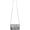 Aleksandra Badura - Candy Bag Mini - Python Shoulder Bag - Silver - Luxury High Quality Leather Bag - Avvenice