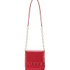 Aleksandra Badura - Candy Bag - Calfskin Shoulder Bag - Red Gold - Luxury High Quality Leather Bag - Avvenice