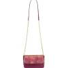 Aleksandra Badura - Candy Bag Mini - Python Shoulder Bag - Richelieu & Gold - Luxury High Quality Leather Bag - Avvenice