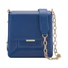 Aleksandra Badura - Candy Bag - Calfskin Shoulder Bag - Blue China - Luxury High Quality Leather Bag - Avvenice