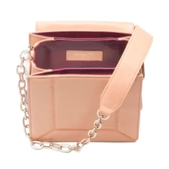 Aleksandra Badura - Candy Bag - Calfskin Shoulder Bag - Peach - Luxury High Quality Leather Bag - Avvenice