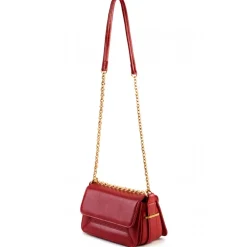 Aleksandra Badura - Candy Bag Mini - Goatskin Shoulder Bag - Red - Luxury High Quality Leather Bag - Avvenice