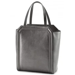 Aleksandra Badura - Clio Bag - Goatskin Bag - Graphite - Luxury High Quality Leather Bag - Avvenice