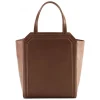 Aleksandra Badura - Clio Bag - Calfskin Bag - Tobacco - Luxury High Quality Leather Bag - Avvenice