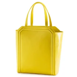 Aleksandra Badura - Clio Bag - Calfskin & Snake Bag - Lemon - Luxury High Quality Leather Bag - Avvenice