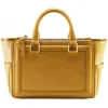 Aleksandra Badura - Ladylike Bag - Calfskin Top-Handle Tote Bag - Mustard - Luxury High Quality Leather Bag - Avvenice