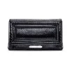Aleksandra Badura - Luisa Clutch - Python Envelope Clutch - Onyx - Luxury High Quality Leather Bag - Avvenice
