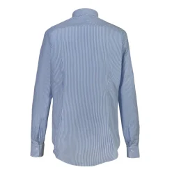 Alessandro Gherardi - Long Sleeve Shirt - Light Blue Stripe - Shirt - Handmade in Italy - Luxury Exclusive Collection - Avvenice