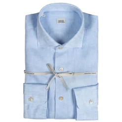 Alessandro Gherardi - Long Sleeve Shirt - Heavenly Linen - Shirt - Handmade in Italy - Luxury Exclusive Collection - Avvenice