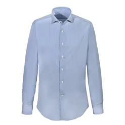 Alessandro Gherardi - Long Sleeve Shirt - Blue on White - Shirt - Handmade in Italy - Luxury Exclusive Collection - Avvenice