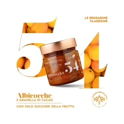 Alessio Brusadin - Apricot and Cocoa Bean Grains "Brusadina" - Sweet Artisan Compotes - Avvenice