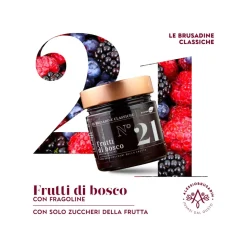 Alessio Brusadin - Mixed Berries and Wild Strawberries "Brusadina" - Sweet Artisan Compotes - Avvenice