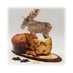 Alessio Brusadin - Panettone with Three Chocolates - Italian Artisan Panettone - Avvenice