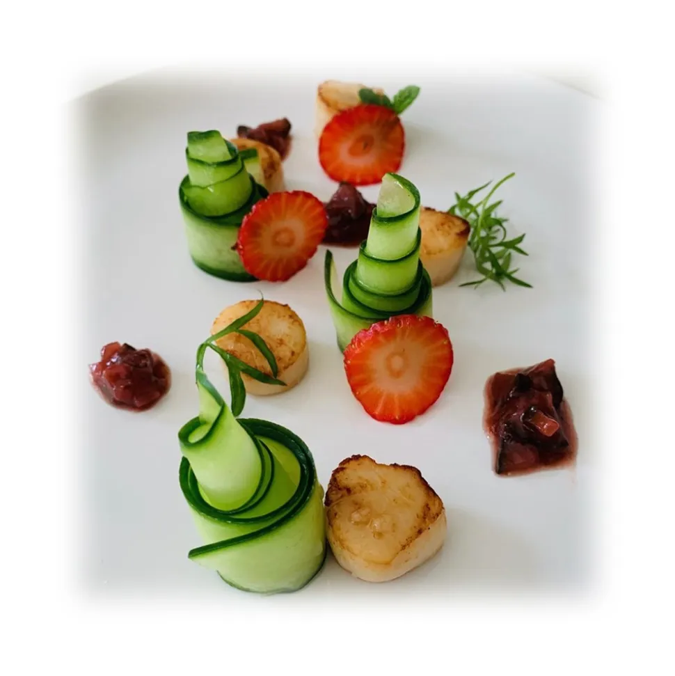 Alessio Brusadin - Strawberry, Cucumber and Mint Chutney - Chutney - Artisan Chutney - Avvenice