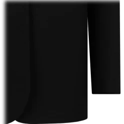 Alexander McQueen - Black Voluminous Shoulders Blazer - Black - Alexander McQueen Exclusive Luxury Collection - Avvenice