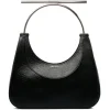 Alexander McQueen - Black Full Grain Lambskin Cross-Bar Bag - Black - Exclusive Luxury Collection - Avvenice