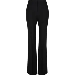 Alexander McQueen - Black Tailored Bootcut Trousers - Black - Alexander McQueen Exclusive Luxury Collection - Avvenice