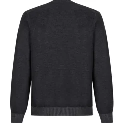 Alexander McQueen - Grey Skull Intarsia Sweater - Grey Charcoal - Alexander McQueen Exclusive Luxury Collection - Avvenice