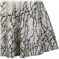 Alexander McQueen - Mini Dress - Ivory Black - Alexander McQueen Exclusive Luxury Collection - Avvenice