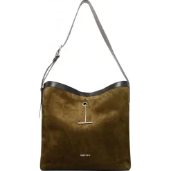 Alexander McQueen - Pendant Shoulder Bag - Brown Black - Alexander McQueen Exclusive Luxury Collection - Avvenice