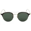Alexander McQueen - Skull Panthos Metal Sunglasses - Gold Green - Alexander McQueen Eyewear - Avvenice