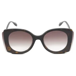 Alexander McQueen - Sunglasses with Outstanding Lenses - Dark Havana - Alexander McQueen Eyewear - Avvenice
