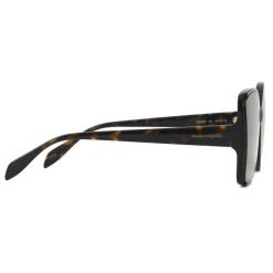 Alexander McQueen - Sunglasses with Outstanding Lenses - Dark Havana - Alexander McQueen Eyewear - Avvenice