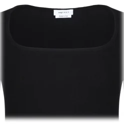 Alexander McQueen - Top - Black - Alexander McQueen Exclusive Luxury Collection - Avvenice