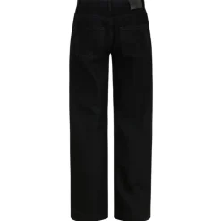 Alexander McQueen - Wide Leg Jeans - Black - Alexander McQueen Exclusive Luxury Collection - Avvenice