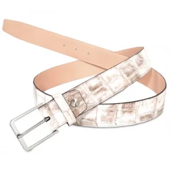 Ammoment - Belt - Nile Crocodile in Himalayan Nature - Leather High Quality Luxury Belt - Avvenice