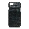 Ammoment - Caiman in Black Northern Light - Leather Cover - iPhone 8 / 7 - Avvenice