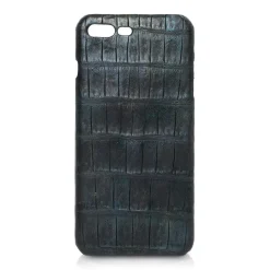 Ammoment - Caiman in Black Northern Light - Leather Cover - iPhone 8 Plus / 7 Plus - Avvenice